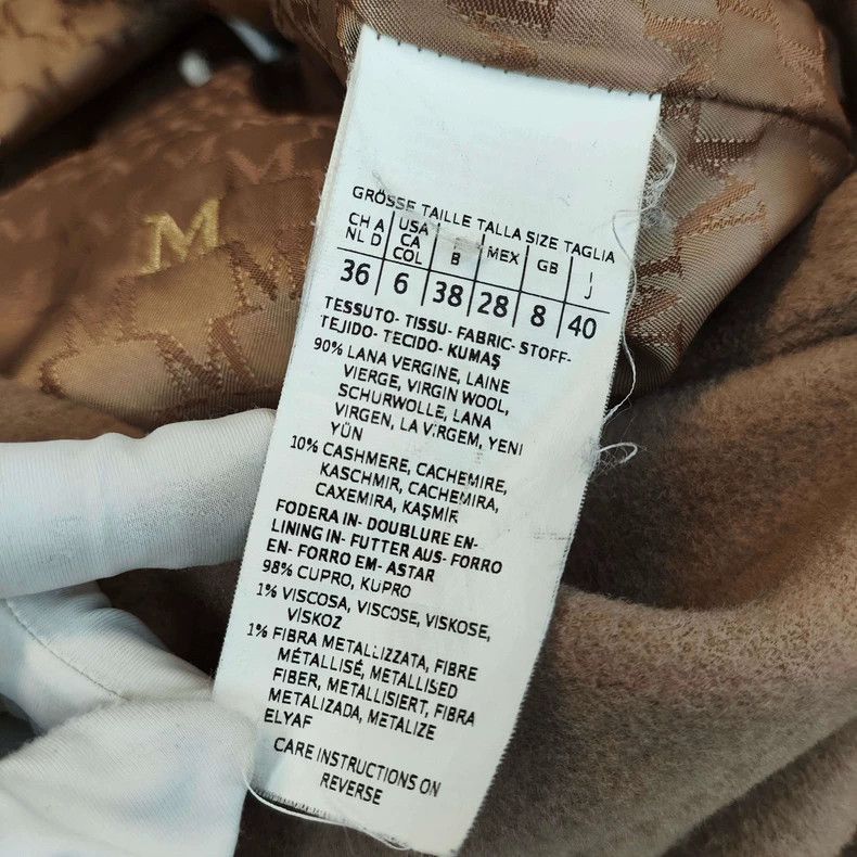 Other MaxMara Camel Wool Blend Coat-2508 Size US M / EU 48-50 / 2 - 6 Thumbnail