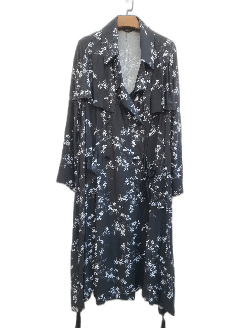 Ann Demeulemeester Ann Demeulemeester Spring Summer Silk Coat Size ONE SIZE - 1 Thumbnail