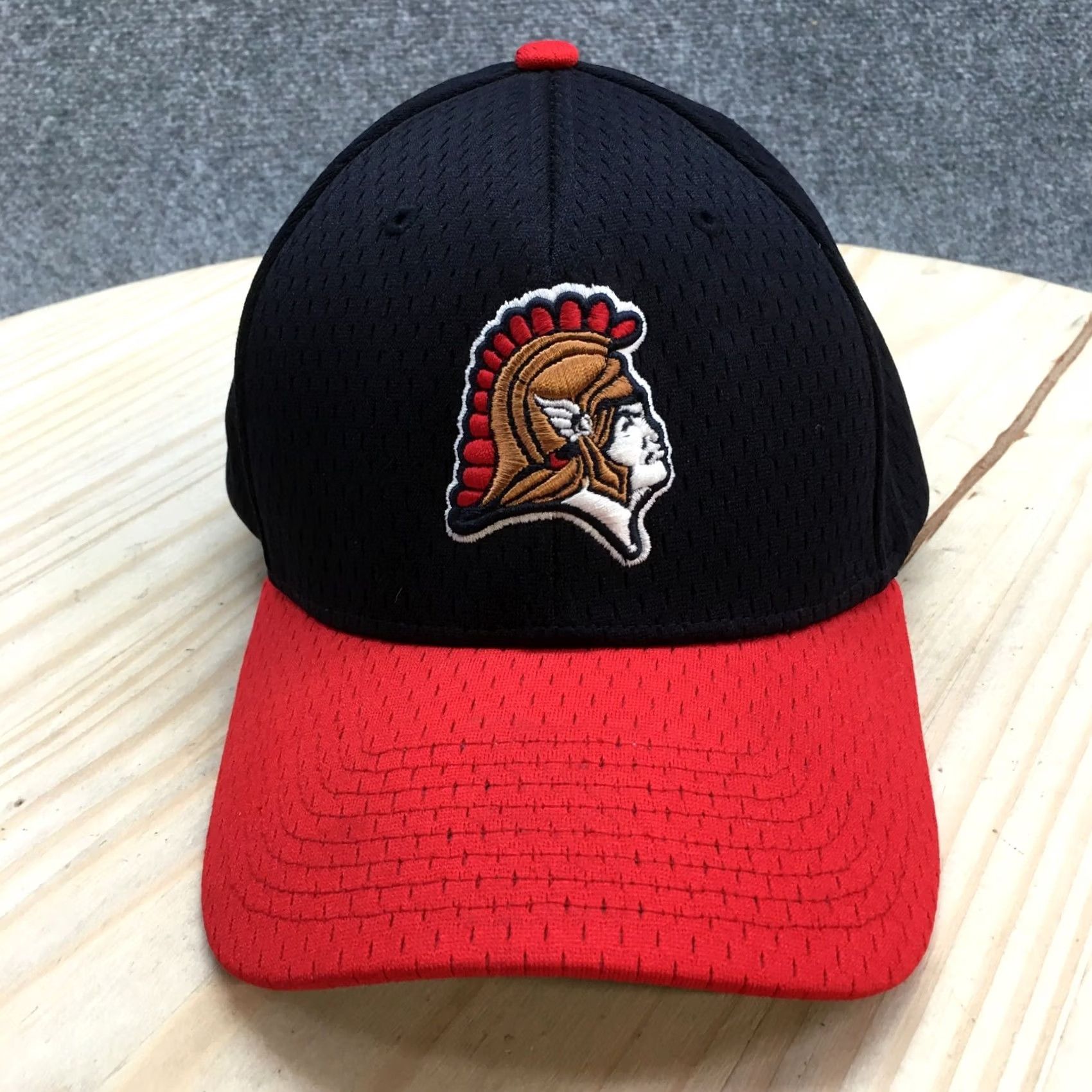 Vintage Richardson Ottawa Senators Baseball Cap Hat Mens One Size Red Black Adjustable Embroidered Size ONE SIZE - 2 Thumbnail
