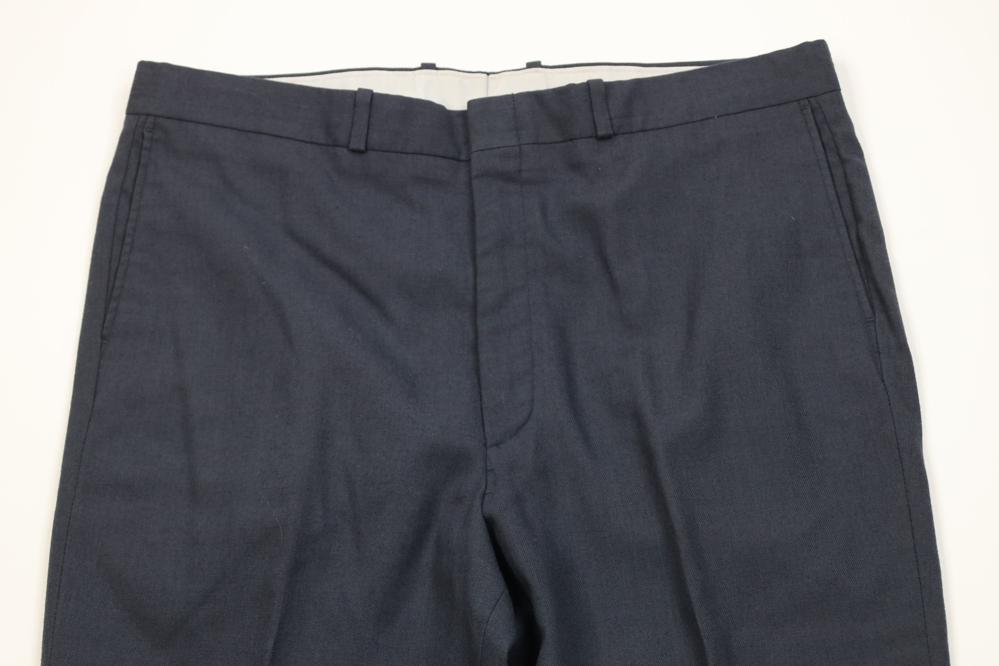 Vintage Vintage 70s Streetwear Flannel Knit Wide Leg Chino Pants USA Size US 38 / EU 54 - 2 Thumbnail