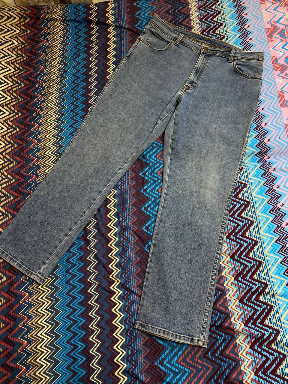 Vintage × Wrangler Vintage Wrangler Faded Wash Style Jeans Size US 38 / EU 54 - 14 Thumbnail