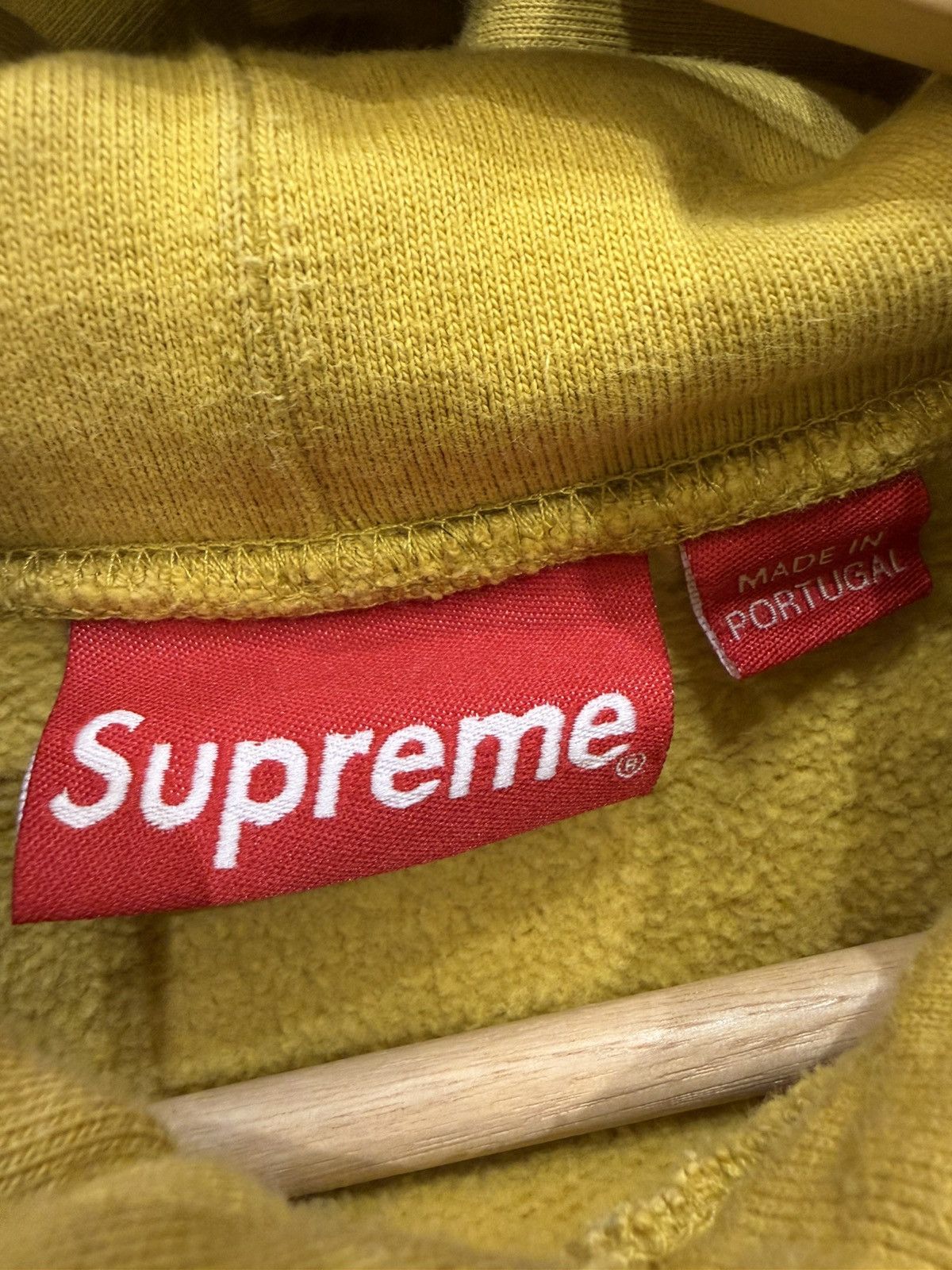Supreme Supreme Chainstitch Hoodie - Yellow Size US L / EU 52-54 / 3 - 3 Thumbnail