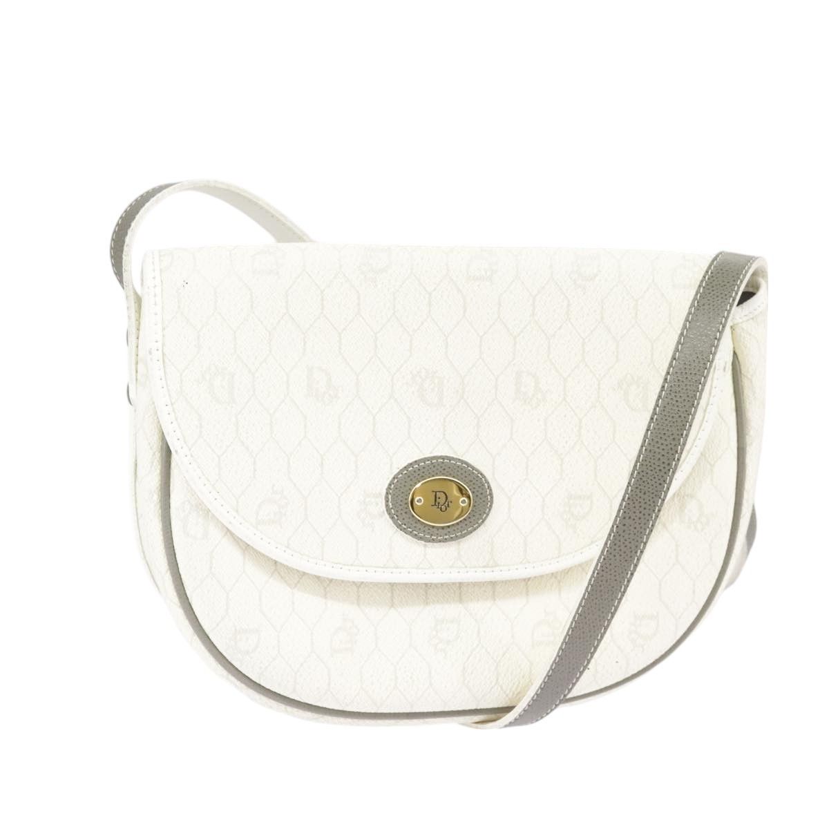 Dior Christian Dior Vintage Honeycomb Shoulder Bag Canvas Size ONE SIZE - 1 Thumbnail