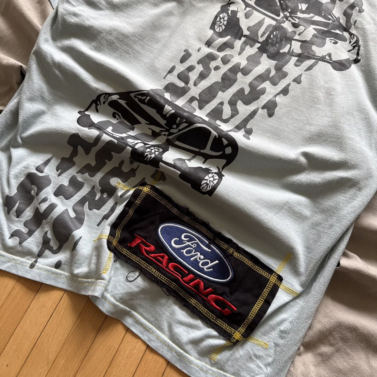 Ford 📌 Crazy Vintage Ford Racing Y2K Graphic 00s Longslevee Size US L / EU 52-54 / 3 - 13 Thumbnail