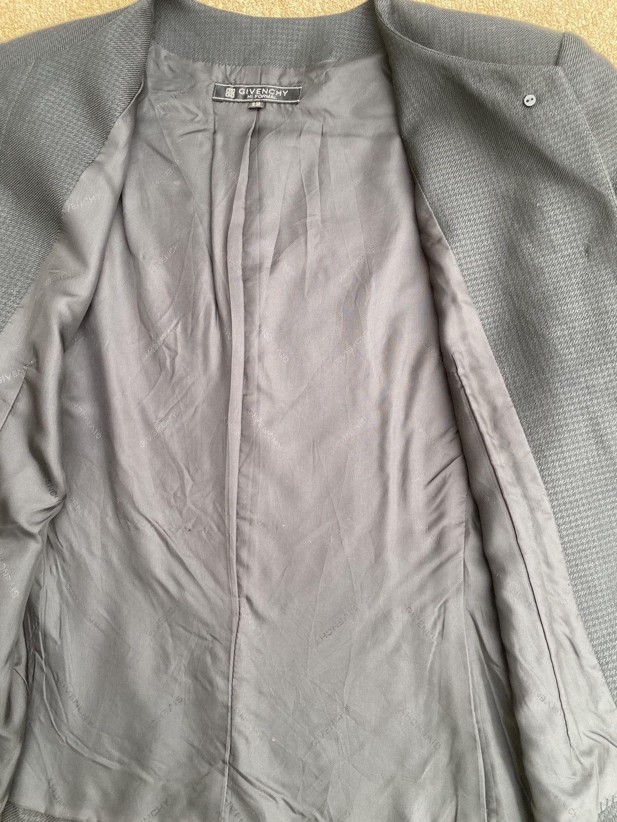 Givenchy Vintage givenchy hi formal cropped jacket Size S / US 4 / IT 40 - 17 Thumbnail