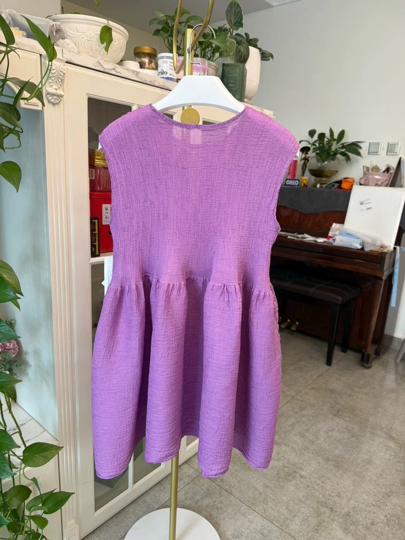 Other Issey Miyake size:one size Pink crepe mid-length dress Size XS / US 0-2 / IT 36-38 - 6 Thumbnail