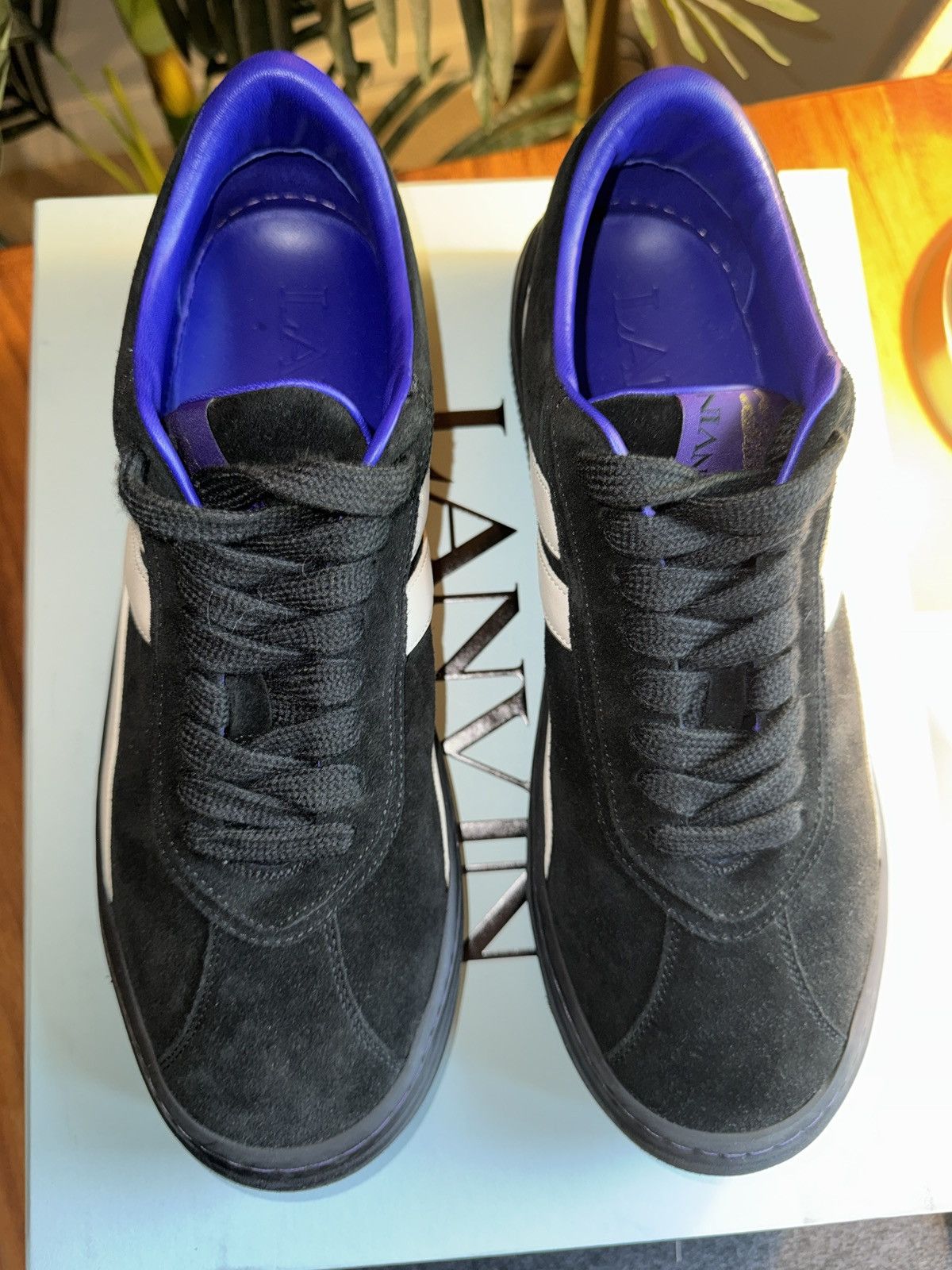 Lanvin Lanvin x Future High Sole Sneakers EU45 Black/Off White Size US 12 / EU 45 - 7 Thumbnail