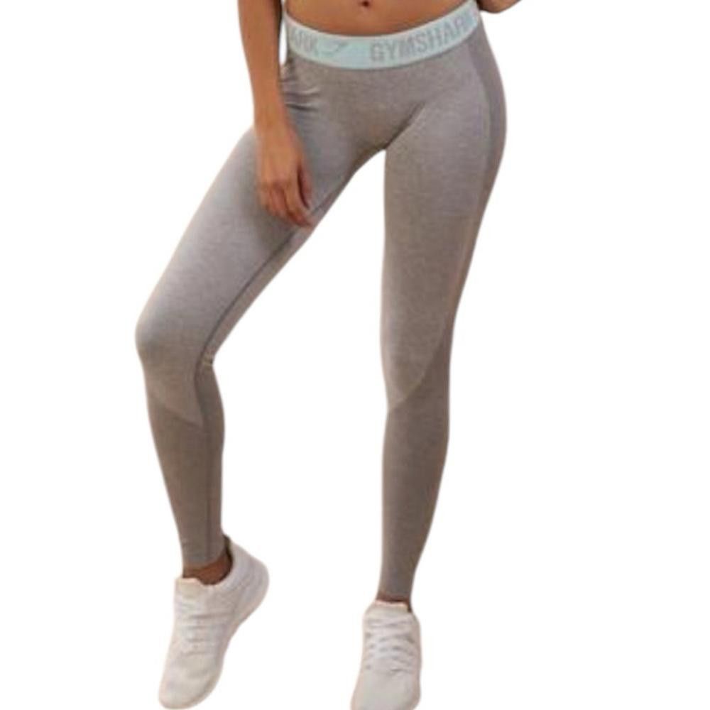 Gymshark Gymshark High-Waisted Gray Leggings - Perfect for Workouts Size 26" / US 2 / IT 38 - 1 Thumbnail