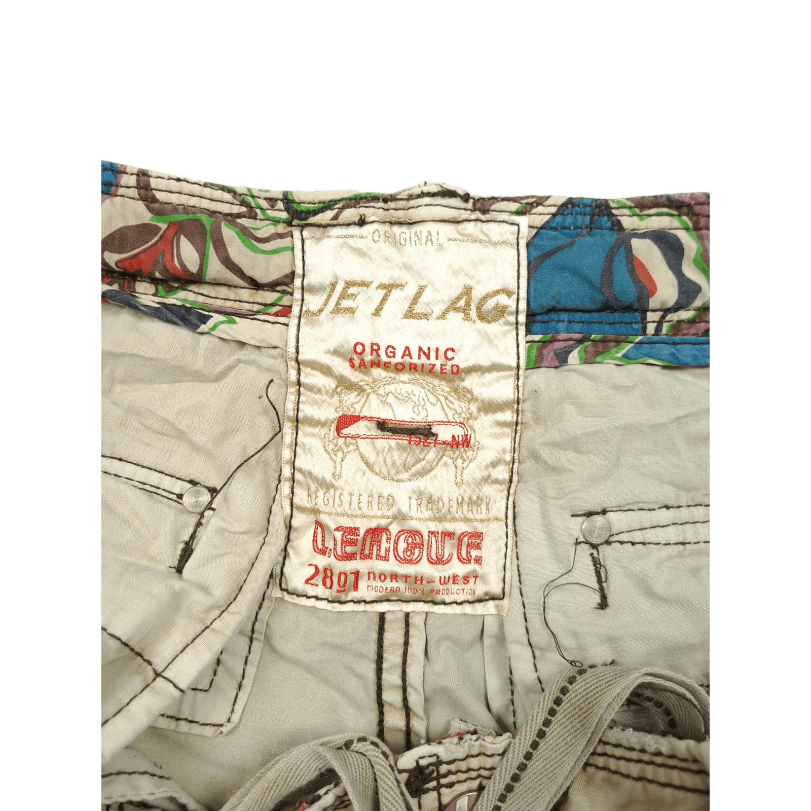Jet Lag × Vintage 💎 Vintage Jet Lag Y2K Cargo Tactical Japanese Shorts Size US 36 / EU 52 - 11 Thumbnail