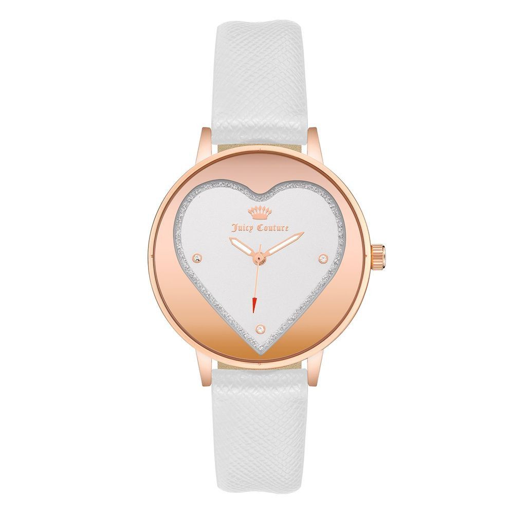 Juicy Couture White Polipriel Women's Watch Size ONE SIZE - 1 Thumbnail
