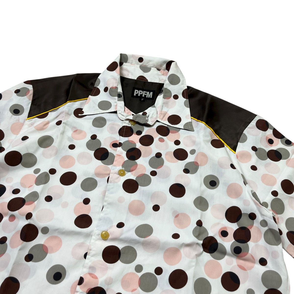 PPFM PPFM Bubble Pattern Short sleeve shirt Issey miyake vibes Size US M / EU 48-50 / 2 - 2 Thumbnail