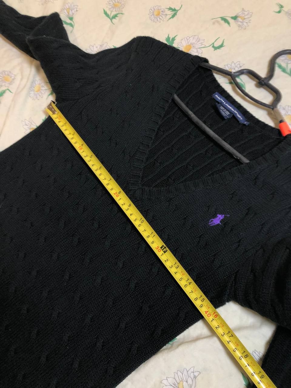 Polo Ralph Lauren Vintage Ralph Lauren Cable Knit Sweater Womens Size L / US 10 / IT 46 - 8 Thumbnail