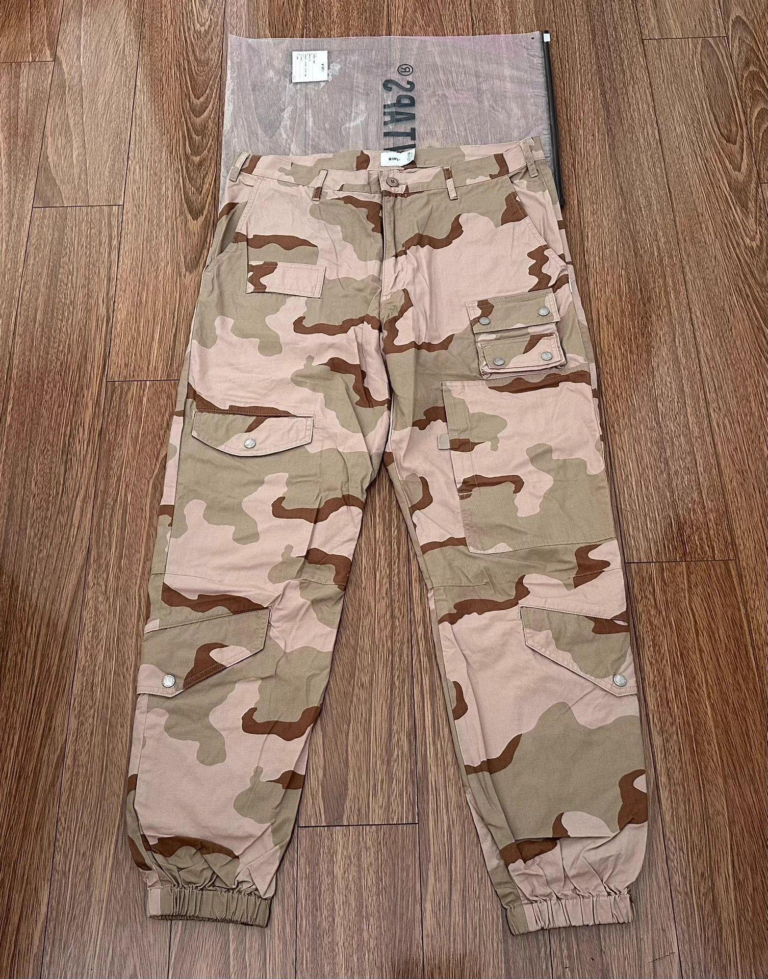 Wtaps WTAPS MODULAR 02 Camo Cotton RIPSTOP Cargo 99 XL Size US 34 / EU 50 - 1 Thumbnail