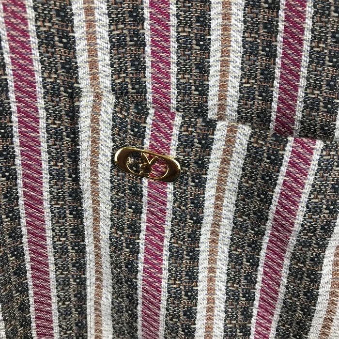 Playboy × Vintage (SY0228) VTG PLAYBOY CLASSIC STRIPED KNIT SHIRT Size US L / EU 52-54 / 3 - 3 Thumbnail