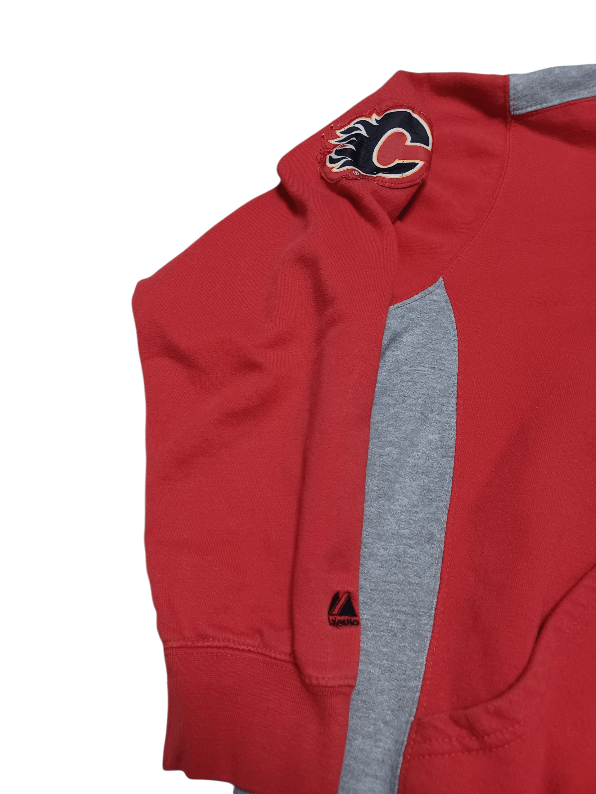 Majestic CALGARY FLAMES NHL MAJESTIC CANADA VINTAGE BIGLOGO HOODIE Size US L / EU 52-54 / 3 - 3 Thumbnail