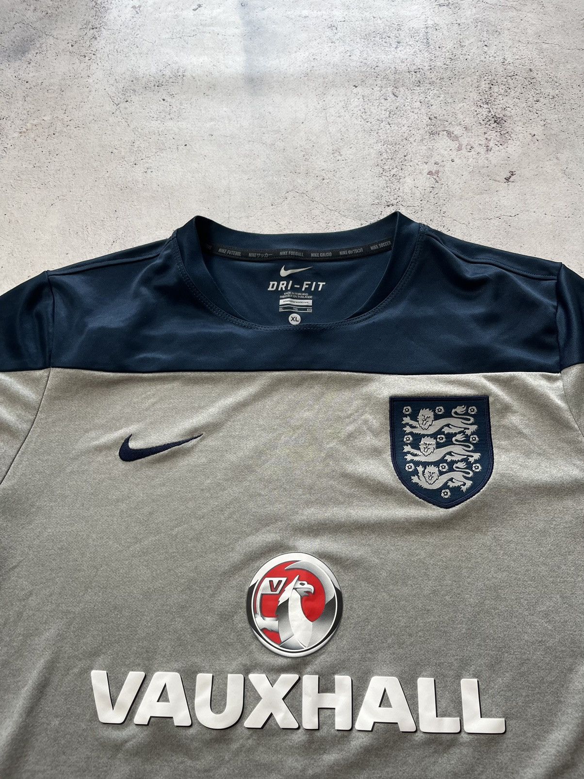 Nike Nike England National Pre Match 2014/2015 Soccer Jersey XL Size US XL / EU 56 / 4 - 2 Thumbnail