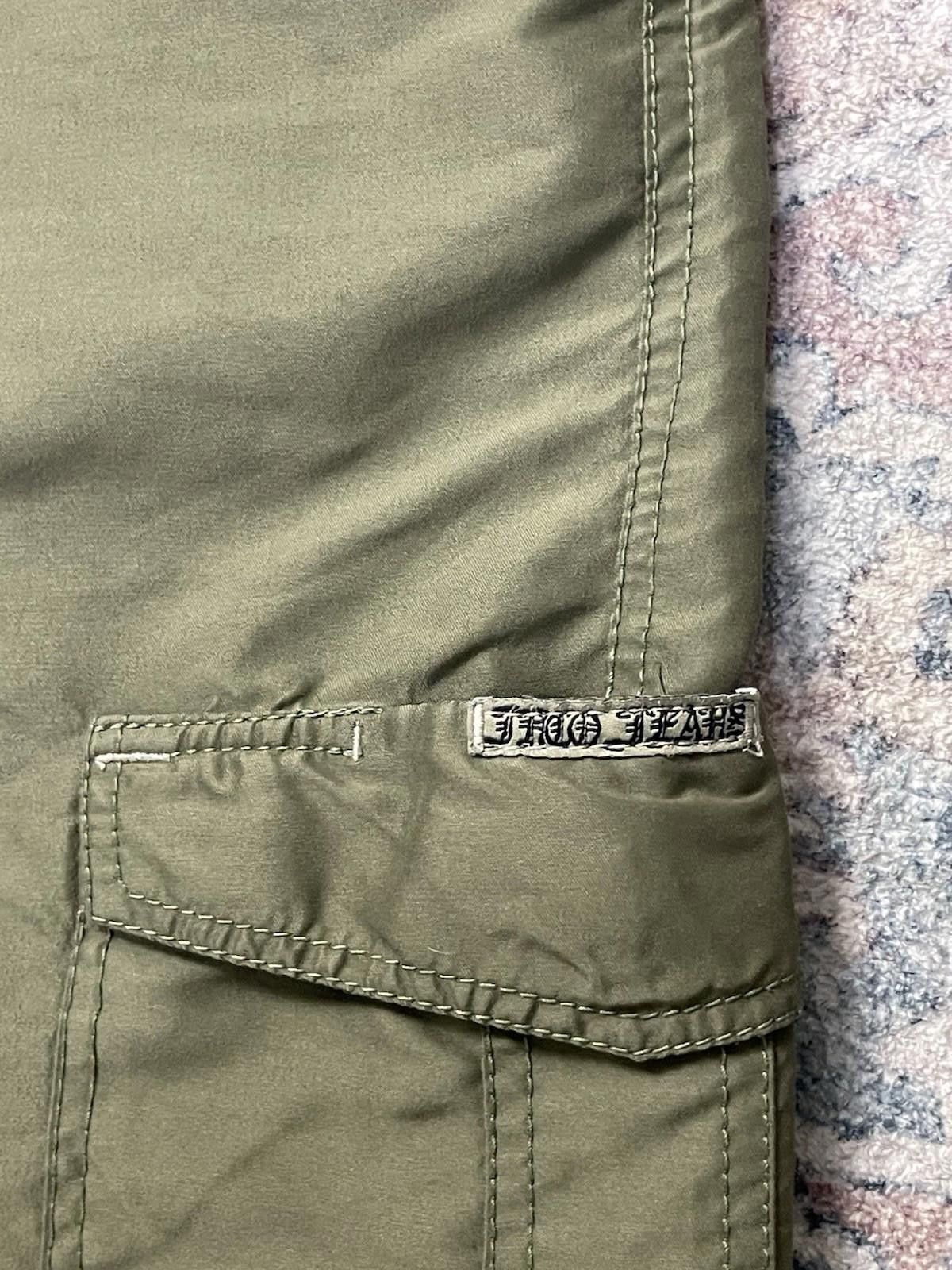 JNCO Vintage PACO Jean Shorts Sz38 Embroidered Skull Y2K Grunge Size US 38 / EU 54 - 4 Thumbnail
