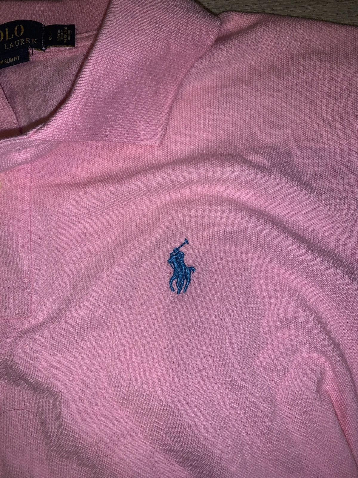 Polo Ralph Lauren Pink Ralph Lauren Polo Size US L / EU 52-54 / 3 - 3 Thumbnail