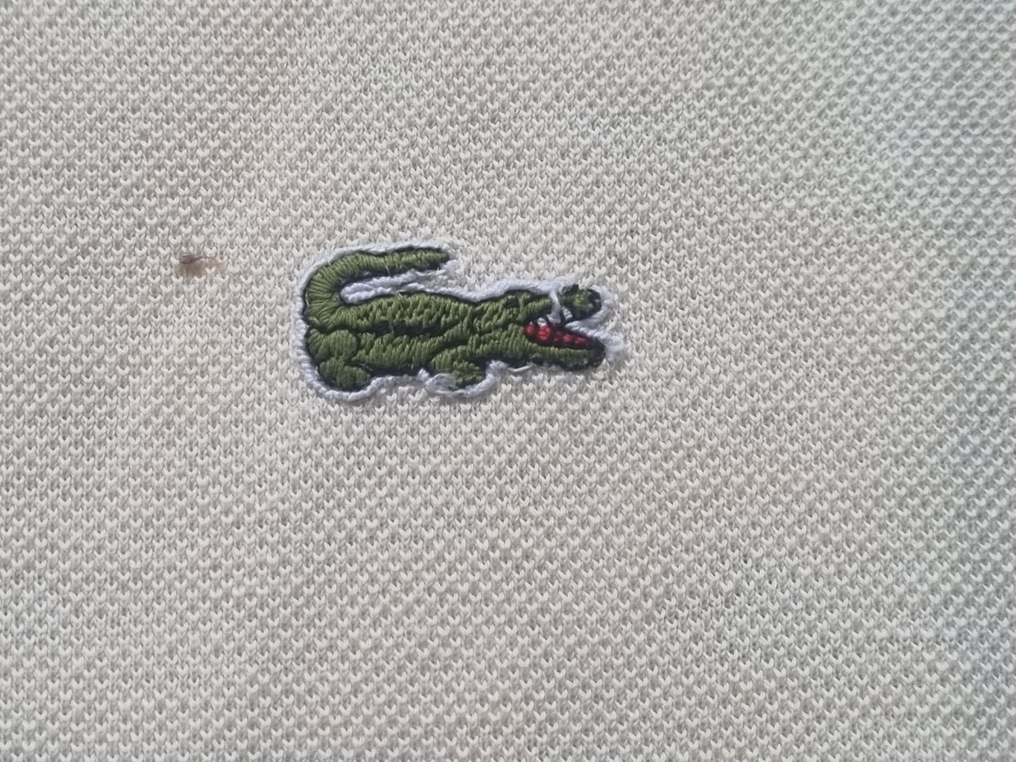 Lacoste Vintage Izod Lacoste Youth Beige Homme Polo Size US XS / EU 42 / 0 - 8 Thumbnail