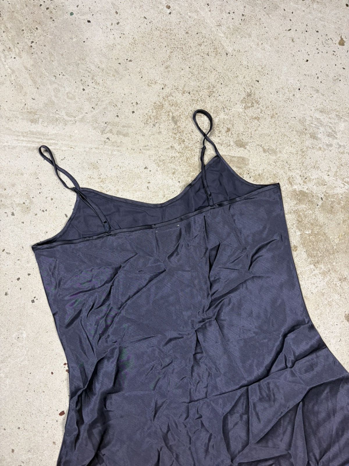 John Galliano Vintage 2000s John Galliano Nylon Purple Slip Dress Size M / US 6-8 / IT 42-44 - 12 Thumbnail
