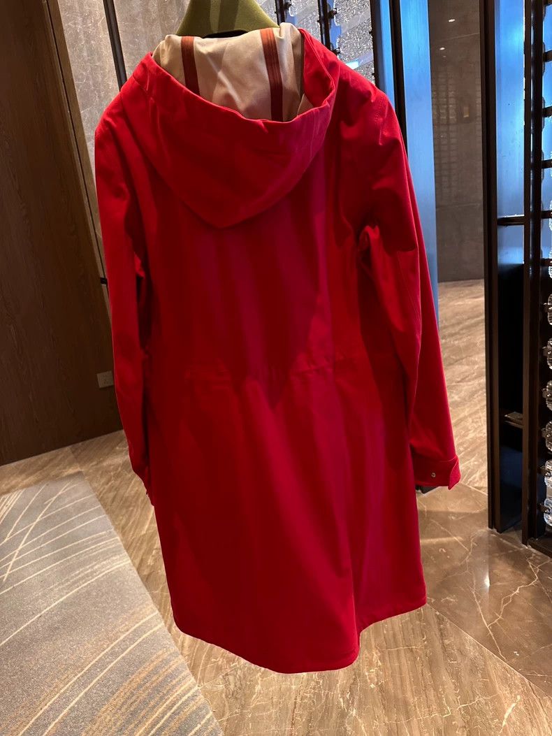 Loro Piana LORO PIANA Rippled red jacket Size XS / US 0-2 / IT 36-38 - 2 Thumbnail