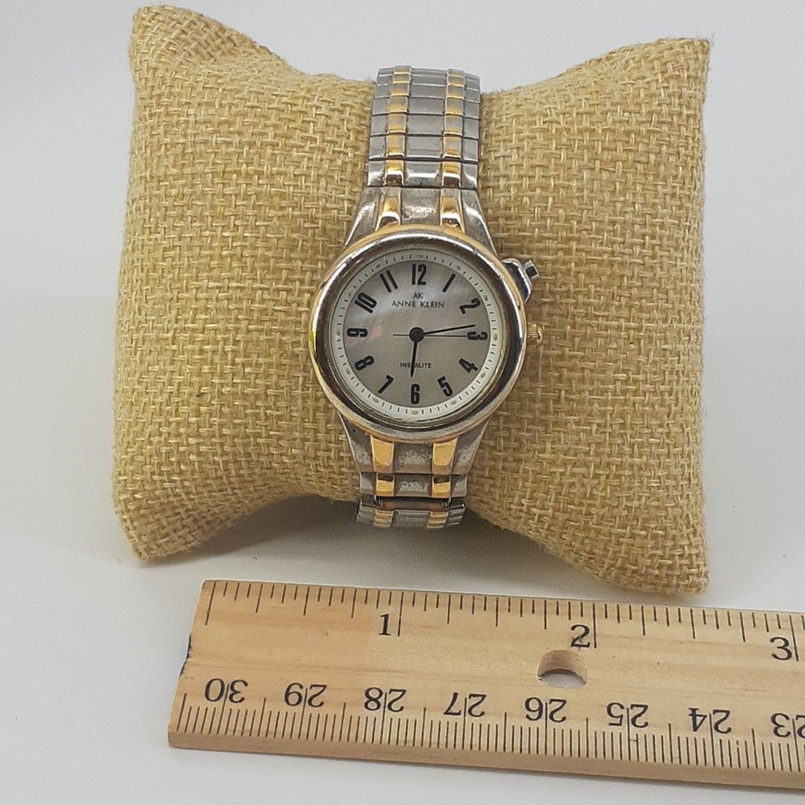 Anne Klein Anne Klein Womens Wristwatch Mother of Pearl Bezel Two Tone Size ONE SIZE - 7 Thumbnail
