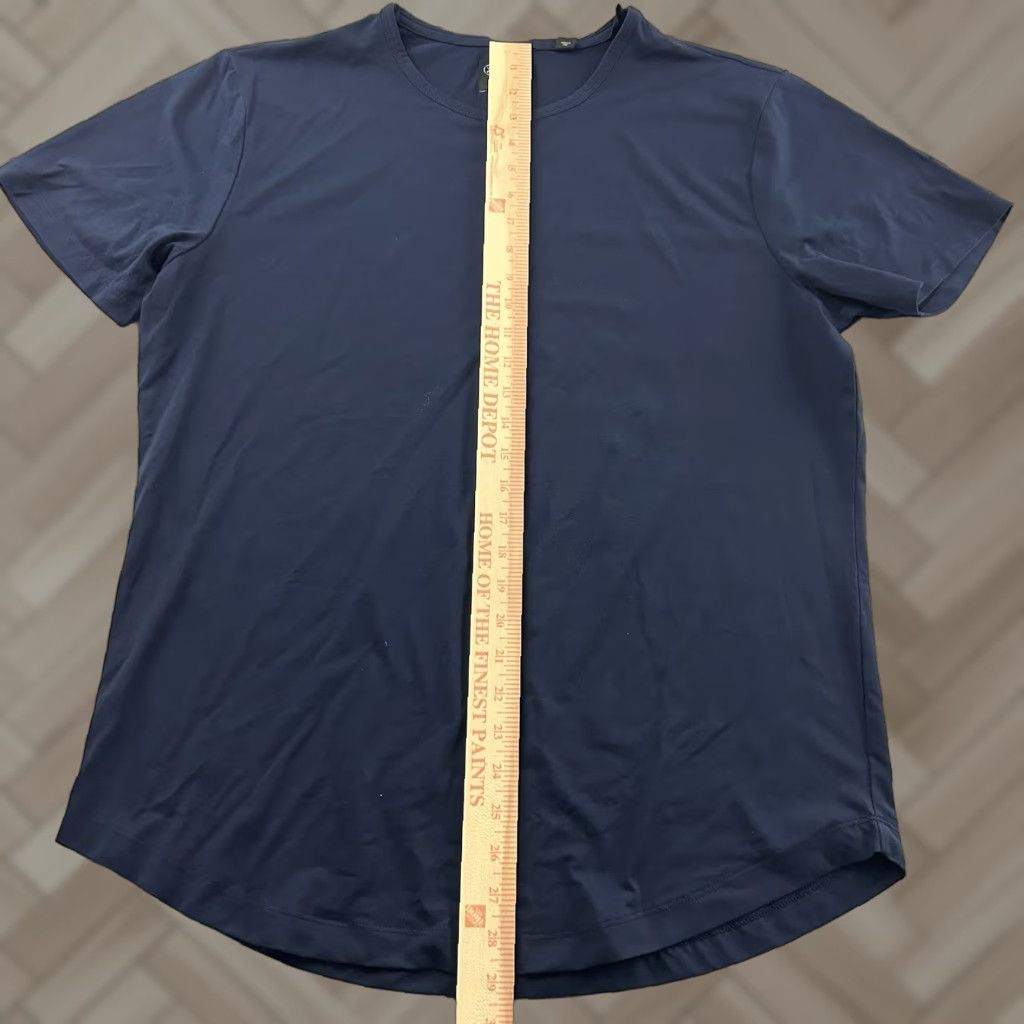 Cuts CUTS T-Shirt Short Sleeve Curve Hem Top Men 2XL Blue Shirt Mens XXL Curve Hem Short Sleeve CUTS T-Shirt Blue 2XL Mens Size US XXL / EU 58 / 5 - 1 Thumbnail
