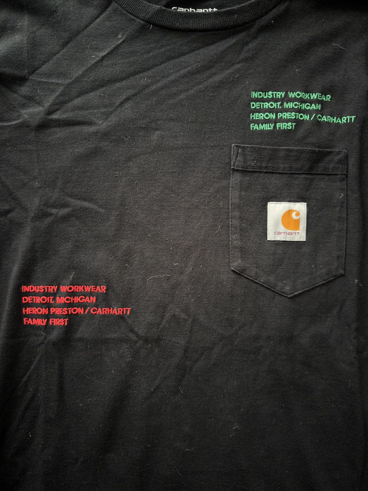Carhartt × Heron Preston CARHARTT X HERON PRESTON WORKWEAR T SHIRT Size US XS / EU 42 / 0 - 3 Thumbnail