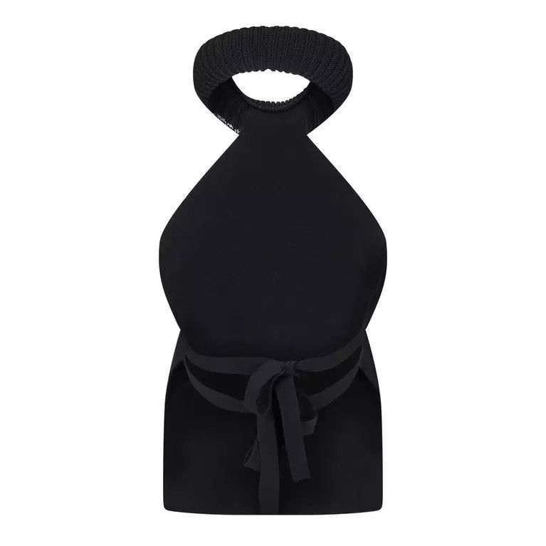 Off-White o1y1225 Logo Tank Top in Black Size S / US 4 / IT 40 - 2 Thumbnail
