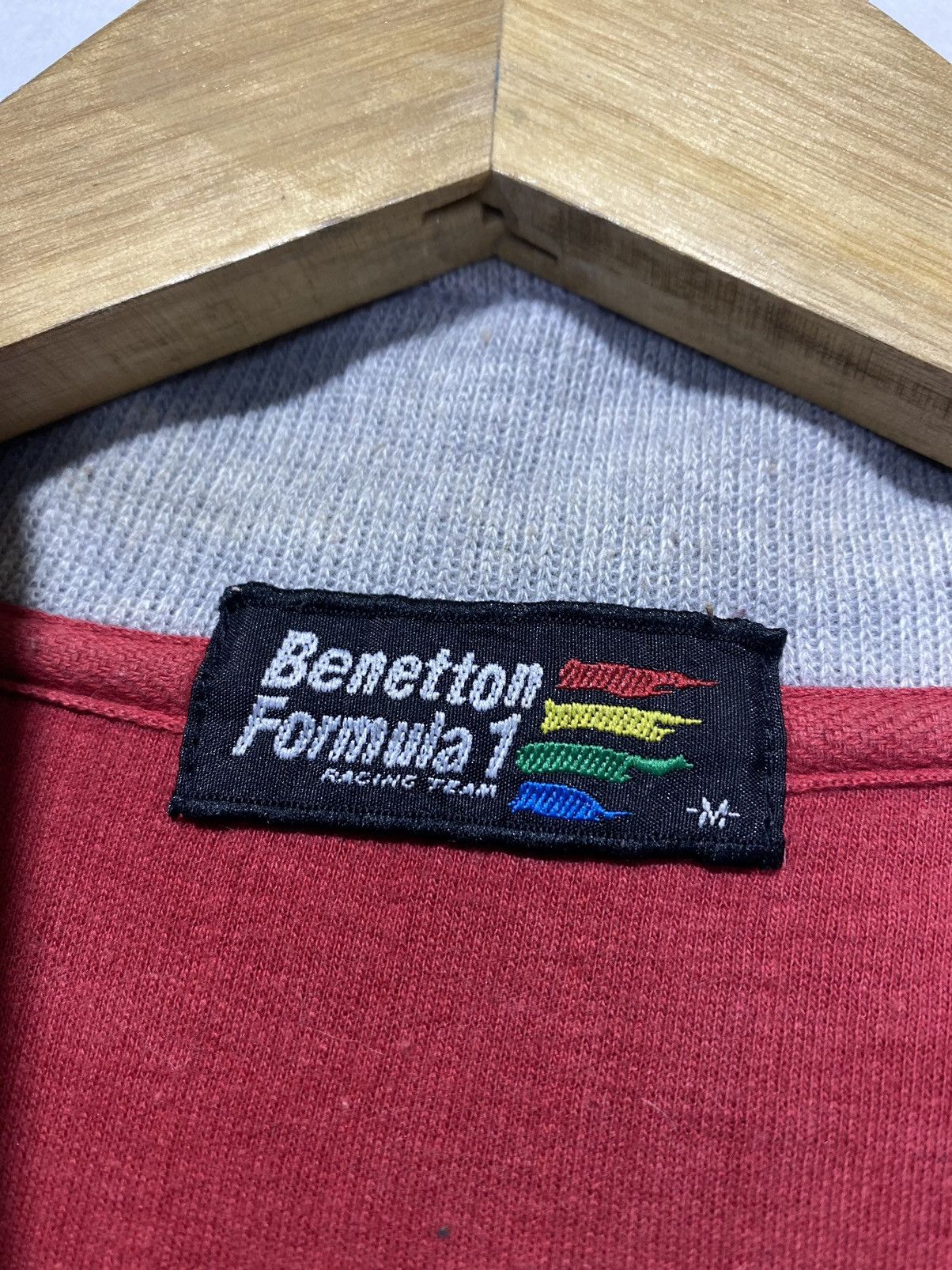 Benetton × Vintage Vintage Benetton Formula1 sweatshirt crewneck men’s Size US M / EU 48-50 / 2 - 4 Thumbnail