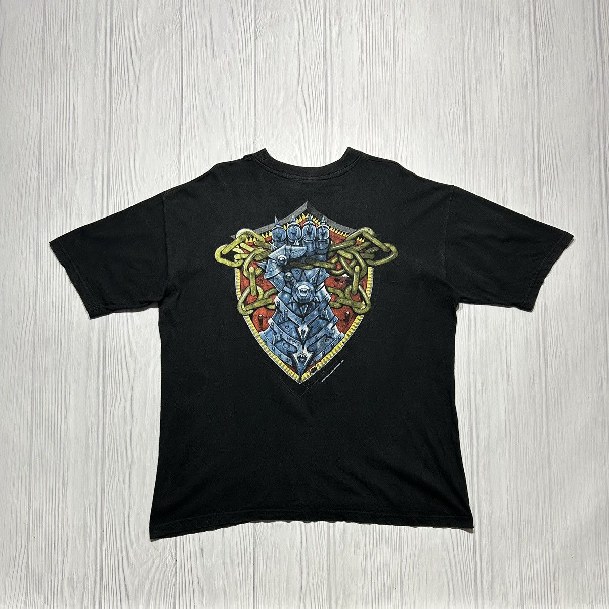 Vintage Rare Vintage 1995 Necromunda Orlocks T-Shirt Size US XL / EU 56 / 4 - 1 Thumbnail