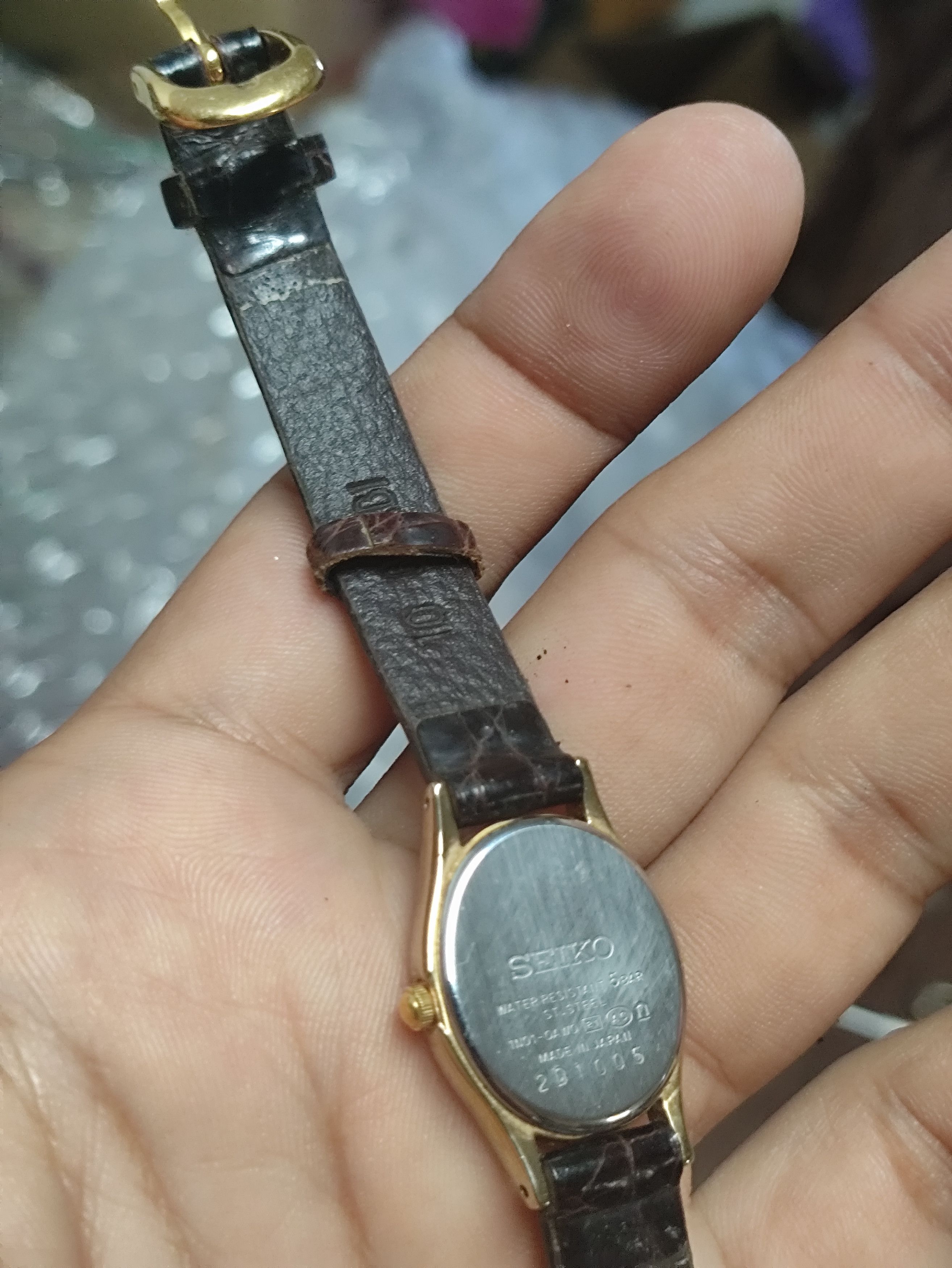 Japanese Brand Vintage SEIKO WOMAN WATCH QUARTZ (JAPAN MADE) Size ONE SIZE - 9 Thumbnail
