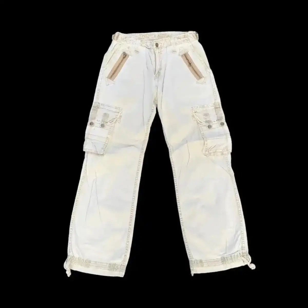 Japanese Brand TWENTYWORK JAPAN Utility Multipocket Big Pocket Cargo Pants Size US 33 - 1 Thumbnail