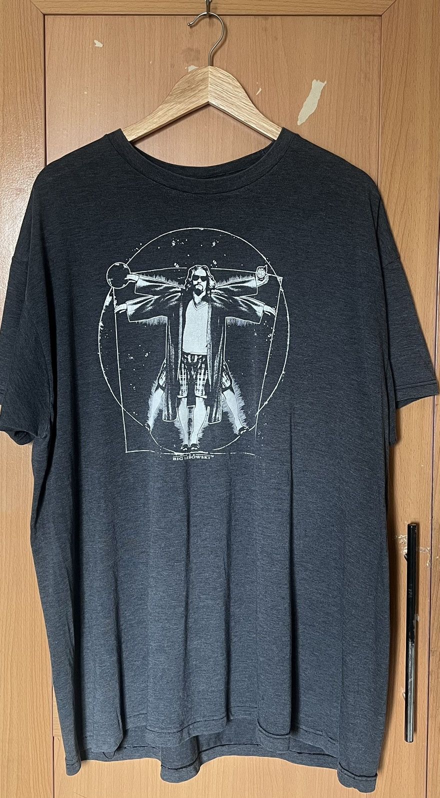 Ripple Junction Big Lebowski Vitruvian Dude Movie Tee 2XL Fade Size US XXL / EU 58 / 5 - 1 Thumbnail