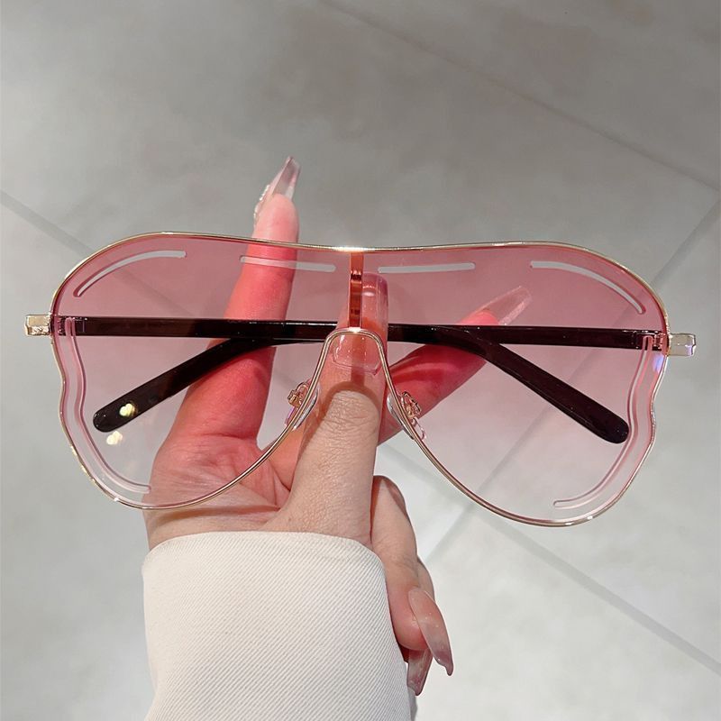 VIBE Crazy Street ins style custom avant-garde sunglasses Size ONE SIZE - 4 Thumbnail