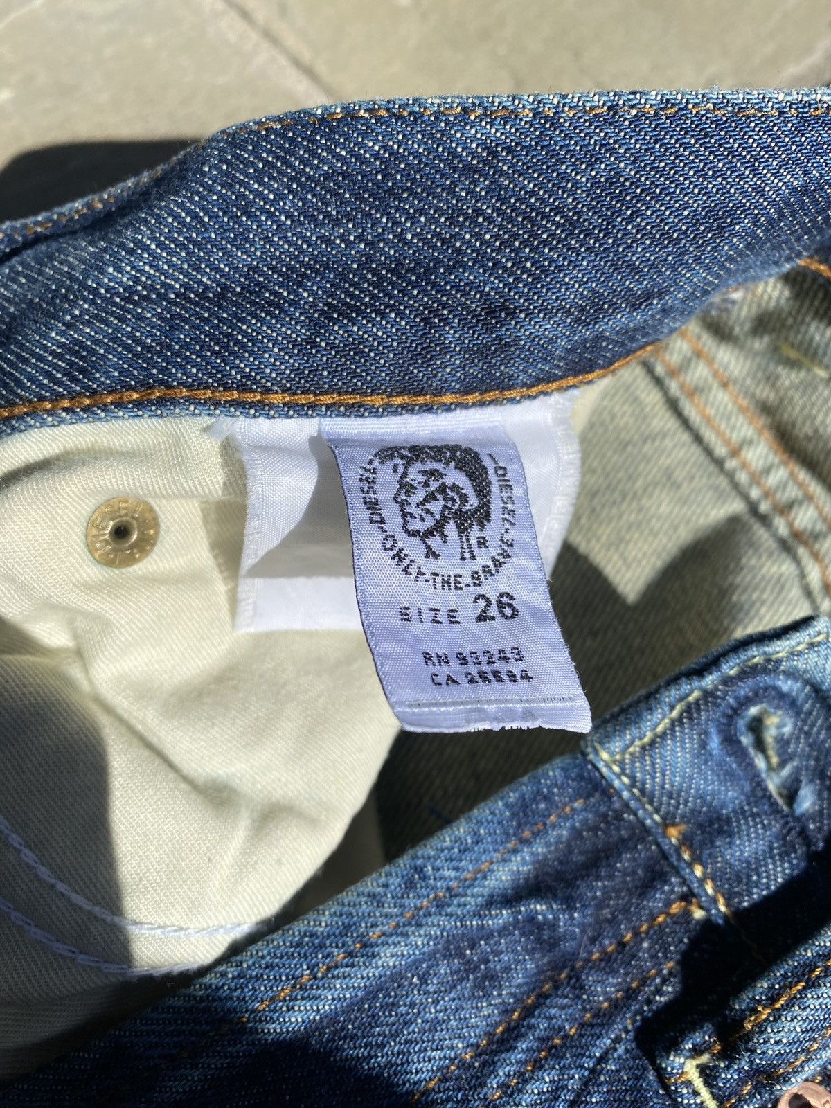 Diesel VINTAGE Diesel Flare Patchwork Denim Size 26" / US 2 / IT 38 - 6 Thumbnail