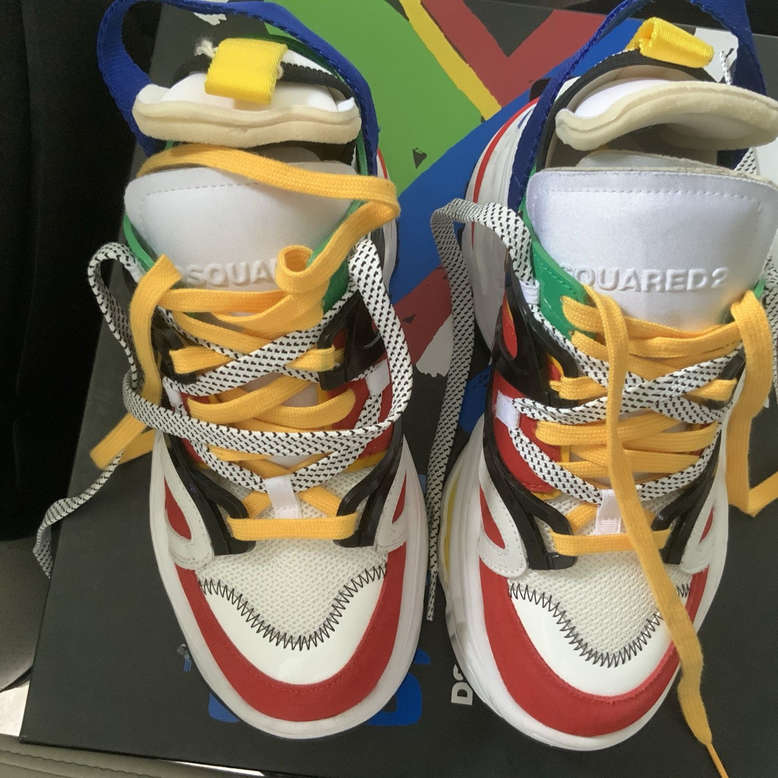 Dsquared2 GIANT DSQ SNEAKERS Size US 8 / EU 41 - 6 Thumbnail
