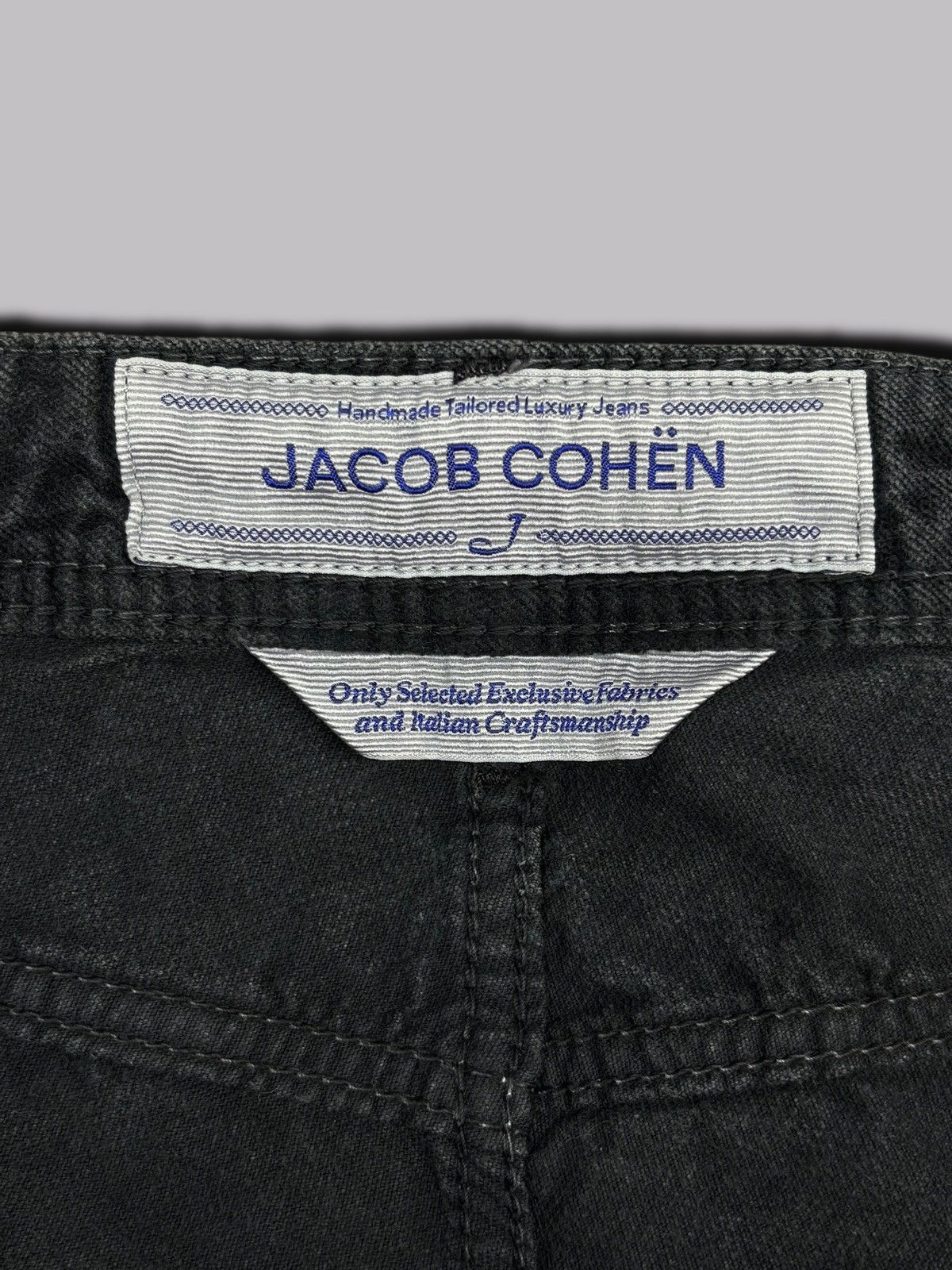 Jacob Cohen Jacob Cohen 622 Style Italian Designer Pants Like Velour Size US 35 - 21 Thumbnail