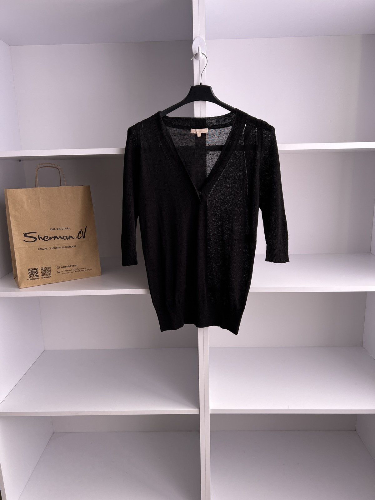 Vintage Sandro cashmere women’s cardigan
