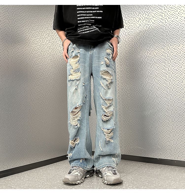 Vintage High Street Ripped Jeans Size US 32 / EU 48 - 5 Thumbnail