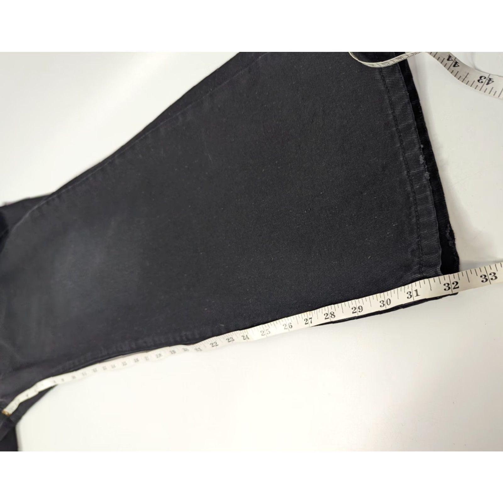 Ecko Unltd. Ecko Unltd. Jeans Baggy Relaxed Fit Mens 42 Black Denim Streetwear Y2K Distress 90s Grunge Hip Hop Bootcut Motion: Black Jeans from Cotton Denim? Size US 42 / EU 58 - 6 Thumbnail