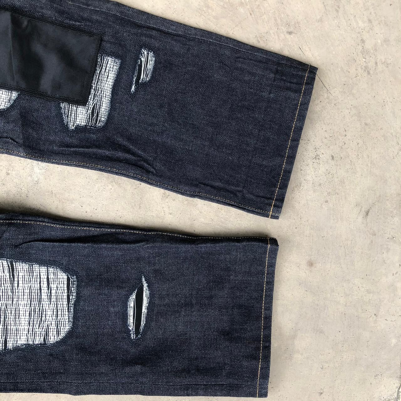 Junya Watanabe Junya Watanabe Sashiko Patchwork Denim Size US 29 - 3 Thumbnail