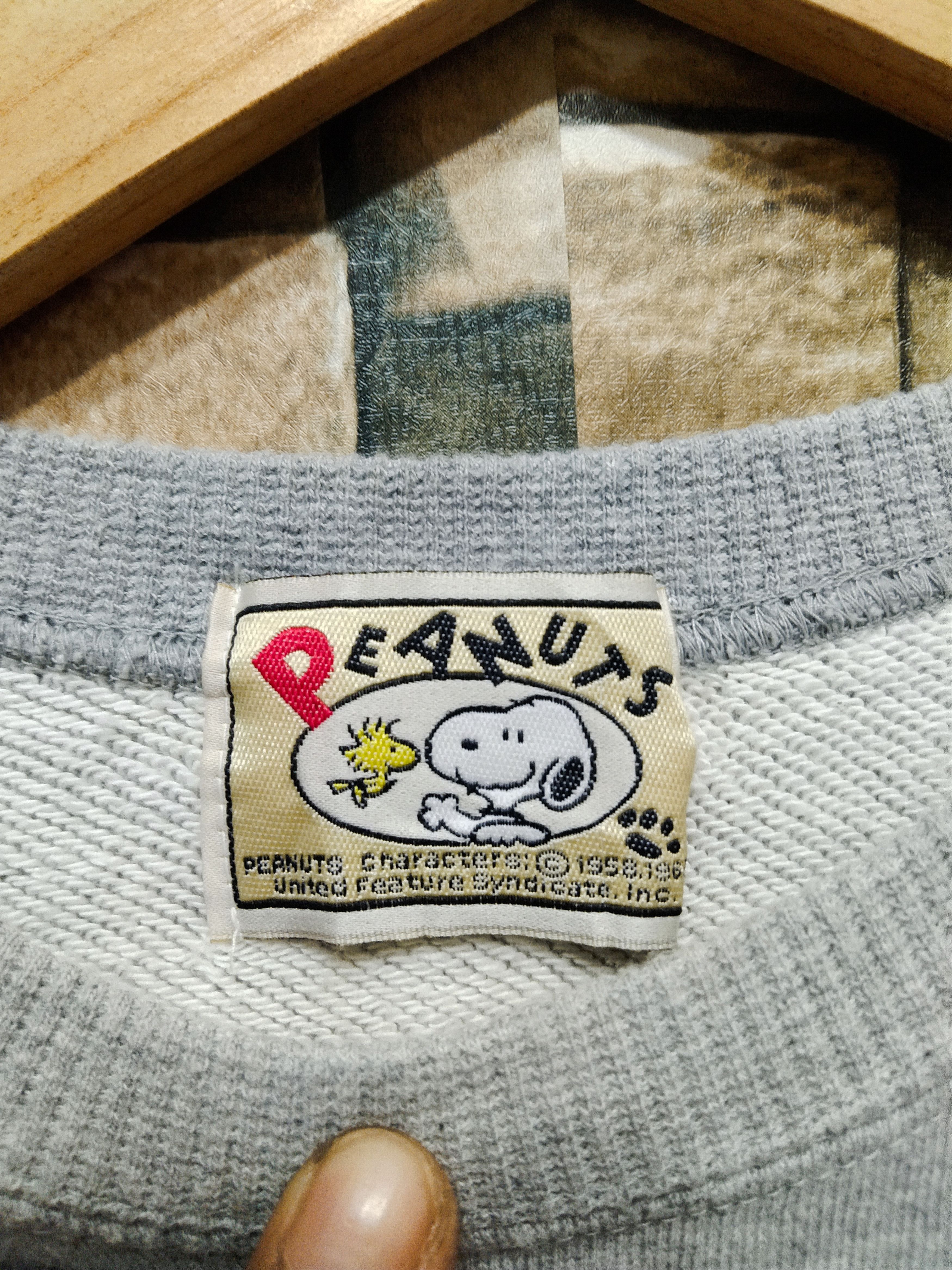 Peanuts × Vintage Vintage Snoopy The 45th Anniversary Of Peanuts Sweatshirt Size US M / EU 48-50 / 2 - 4 Thumbnail
