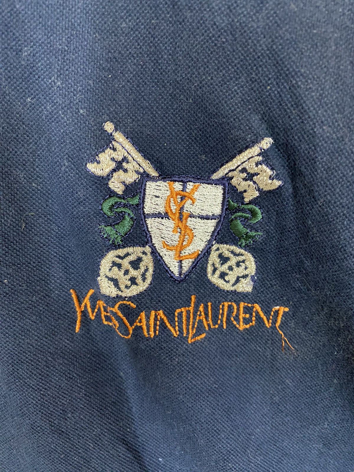 Yves Saint Laurent 🔥vintage yvessaintlaurent polo shirt longsleeve Size US XL / EU 56 / 4 - 2 Thumbnail