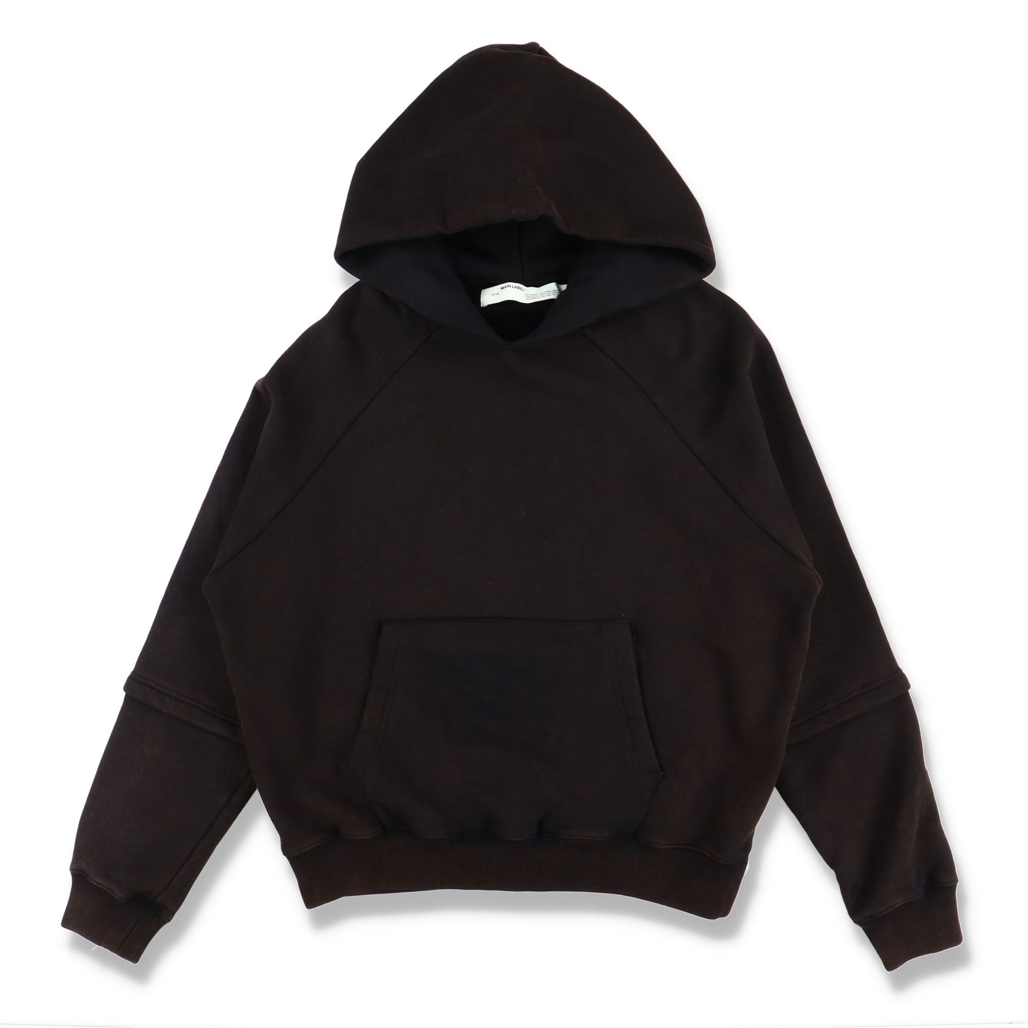Off-White Rusted Black Floating Skulls Double Sleeve Oversized Hoodie Size US M / EU 48-50 / 2 - 2 Thumbnail