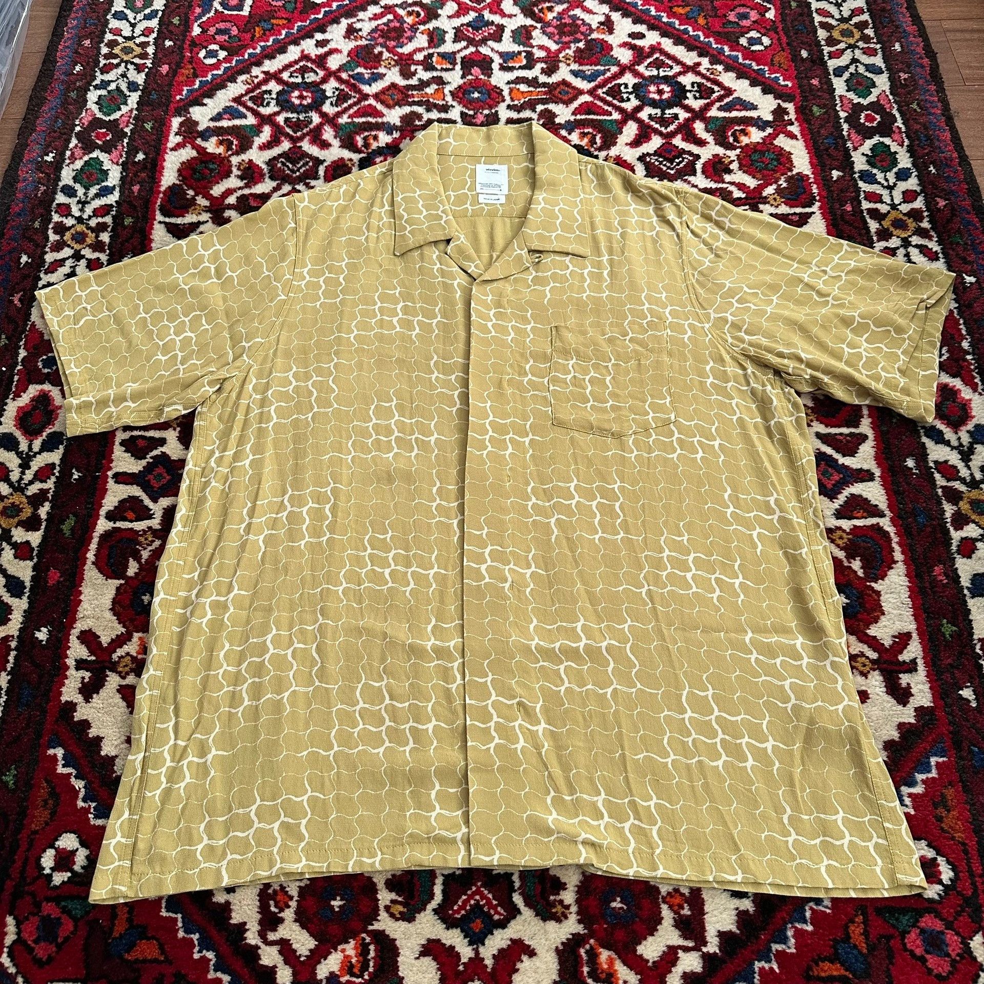 Visvim Visvim 20ss Free Edge Snake Print Shirt Size US L / EU 52-54 / 3 - 2 Thumbnail