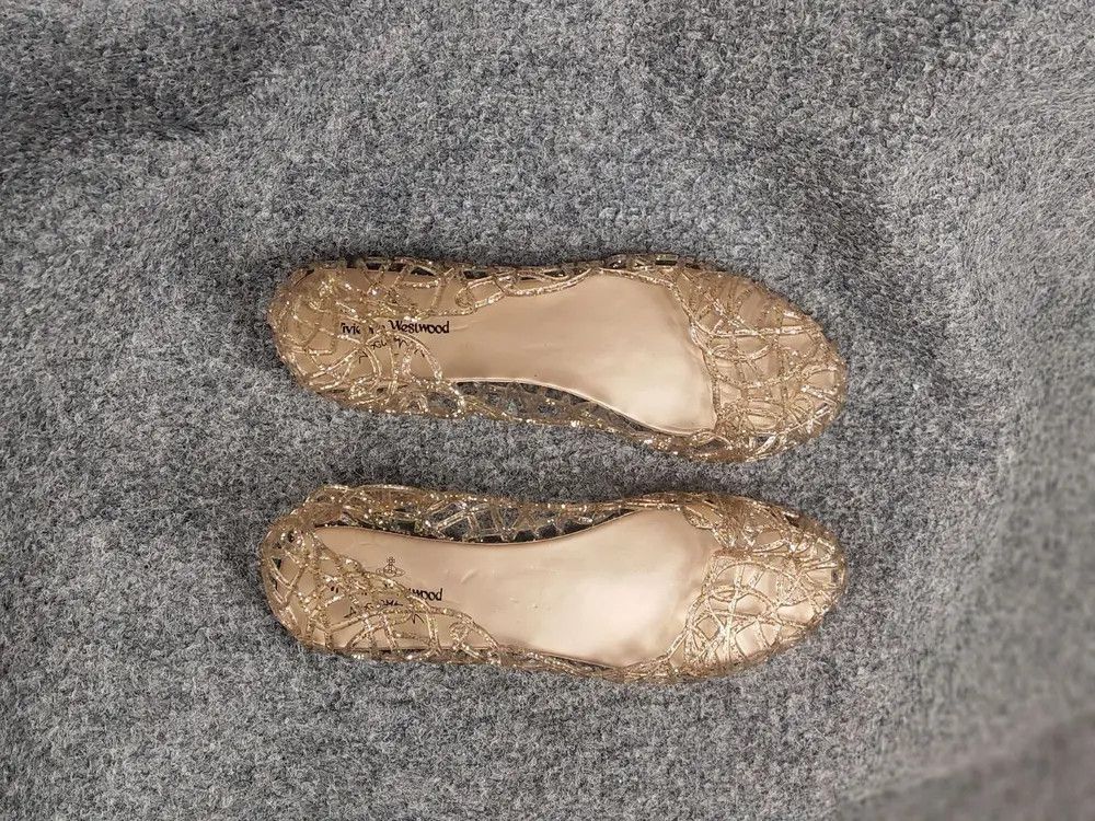 Vivienne Westwood Vivienne Westwood Anglomania Melissa gold Ballet Flats Shoes Size US 10 / IT 40 - 2 Thumbnail