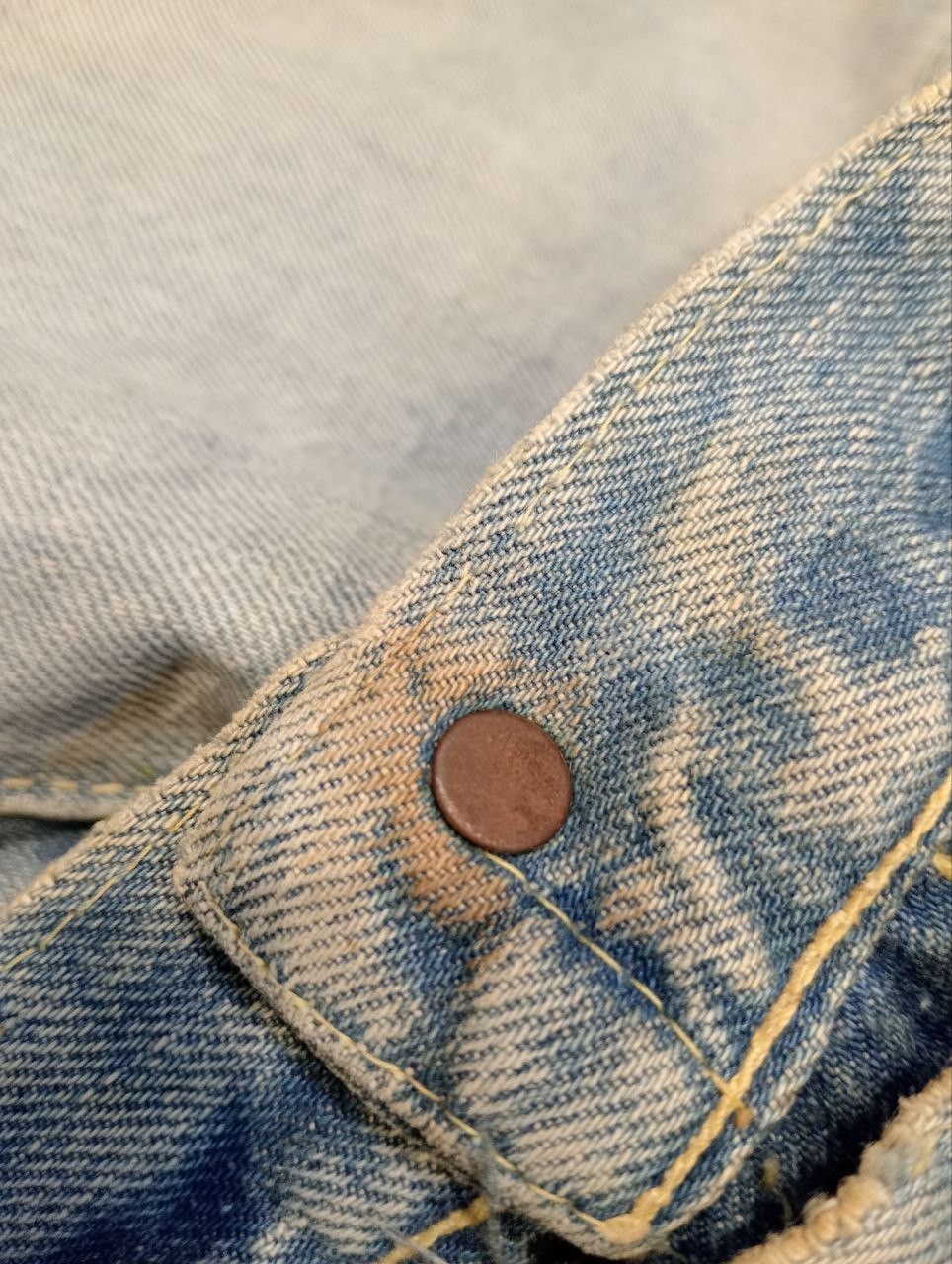 Levi's RARE LEVI'S VINTAGE 501 CAPITAL E HIDDEN RIVET DENIM Size US 31 - 8 Thumbnail