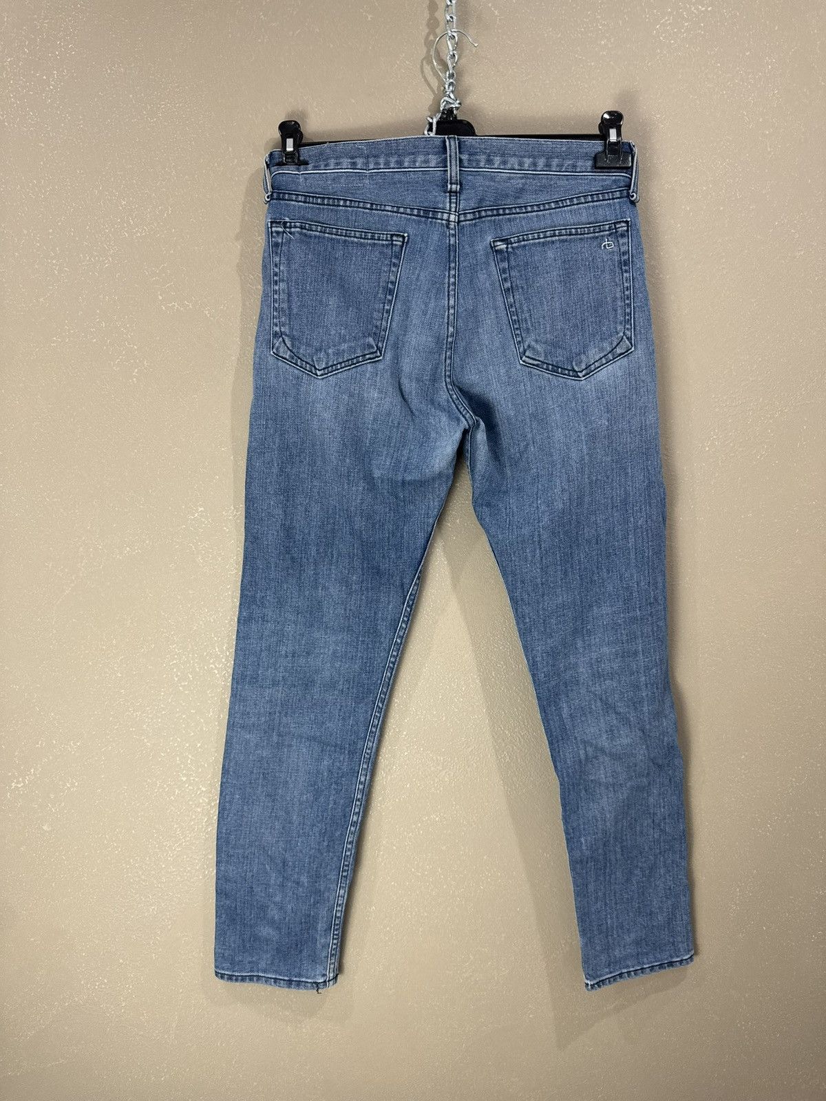 Rag & Bone Rag & Bone 31x30 Standard Issue Fit 1 ‘Acid Blue’ Jeans Size US 31 - 2 Thumbnail