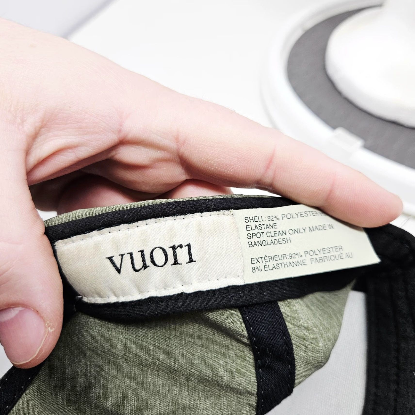 Vuori Vuori Hat Cap Baseball Snap Back One Size Green Mens Logo Performance Stretch Adaptable Casual Summer Solid Polyester Spandex Size ONE SIZE - 7 Thumbnail